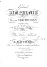 Chamberversion Beethoven/Hummel Symphony No.1